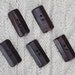 Rosewood 2 inch Rectangular Toggle Button