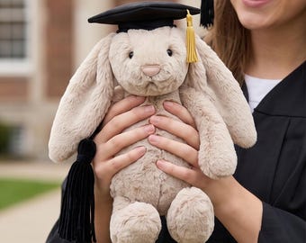 Jellycat Bashful Bunny Graduation Outfit | Class of 2026 Keepsake Plush Toy