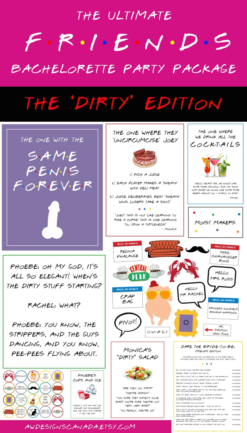 Friends TV Show Phoebe's Cups and Ice Sign Printable Etsy