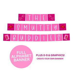 Spicy Book Club Banner Printable: DIY Party Decor (Digital Download)