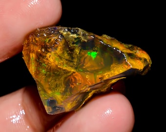 Natuurlijke Ethiopische opaal ruwe edelsteen voor het maken van sieraden (27 kt.)