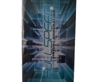Avon Full Speed Virtual Adrenaline Eau de Toilette Rare Discontinued Men’s Fragrance EDT