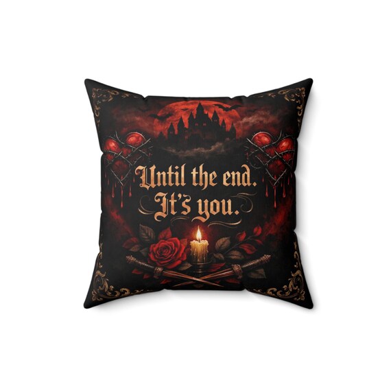 Until the End It's You pillow | Pillow / Perna, Dragoste