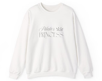 Pilates Princess Sweatshirt: Cosy Crewneck for Studio & Gym Enthusiasts
