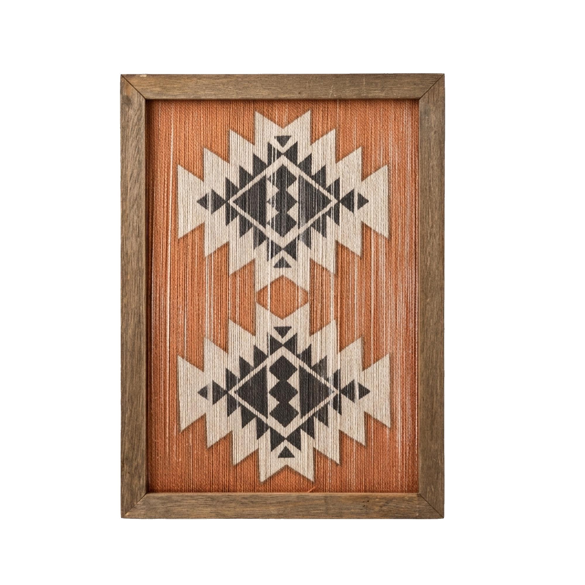 Custom Thread Art Mural UV Printed Natural Wood Frame Home Decor - Etsy