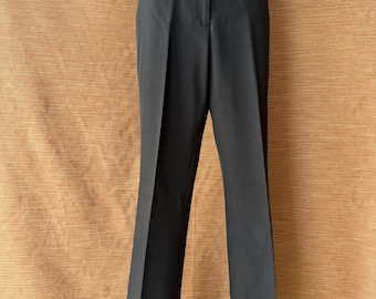 Vintage Chaiken & Capone Black Dress Pants Size 8, Sleek Work Fashion
