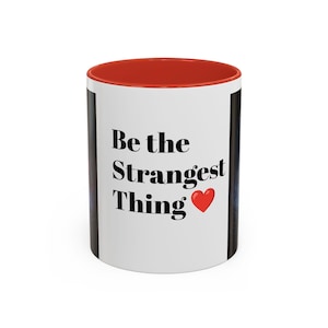 Stranger Things Demogorgon Ballerina Tasse | Akzent-Kaffeebecher