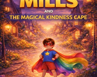 Libro infantil sobre la bondad / Mills y la capa mágica de la bondad, cuento para dormir para niños de 3 a 7 años, empatía (descarga en PDF)