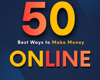 50 ideas para generar ingresos online para principiantes / Guía para trabajos secundarios, libro electrónico para trabajar desde casa, ideas para ingresos pasivos 2026 (descarga en PDF)