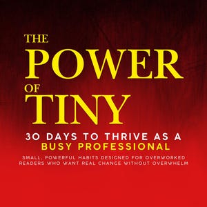The Power of Tiny Habits – 30 Day Productivity Challenge for Busy Professionals PDF