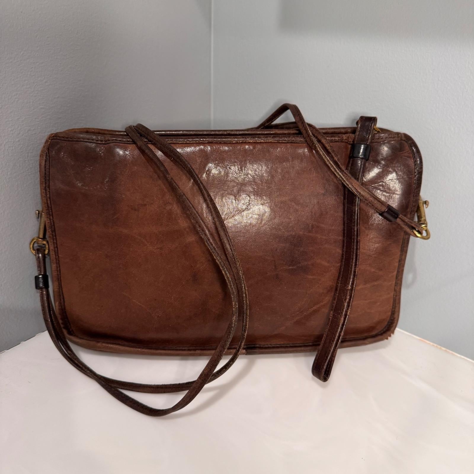 90s Brown Coach Bag - Etsy