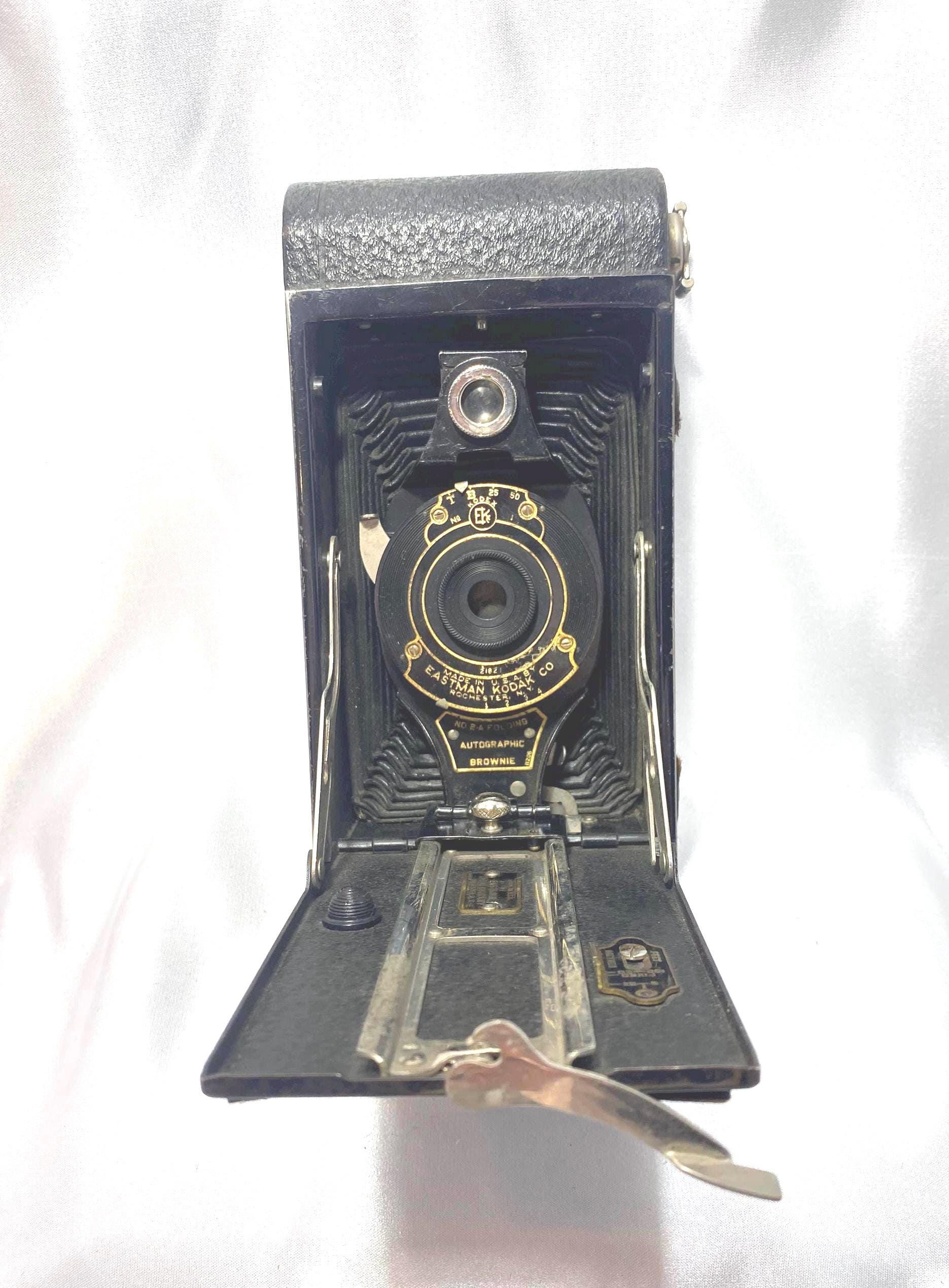 Kodak no. 2 folding autographic brownie camera - Etsy 日本