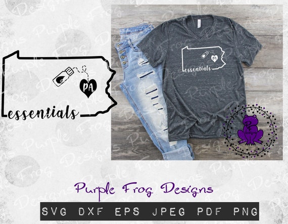 Download Pennsylvania Svg File Pa Sublimation State Outline Svg Etsy
