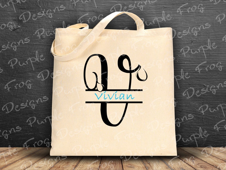 Download V Split line monogram svg essential oil monogram water | Etsy