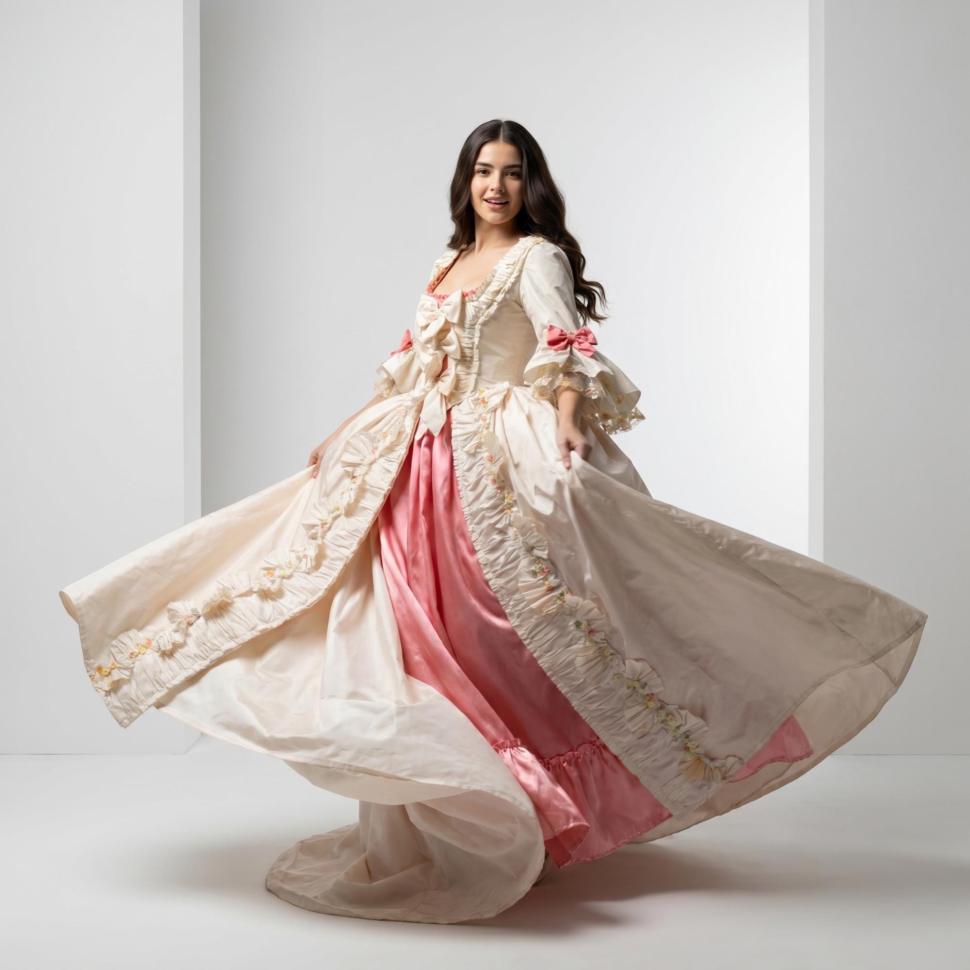 Court Rococo 18th Century Rococo Dress Marie Antoinette - Renaissance Ball Gown ...