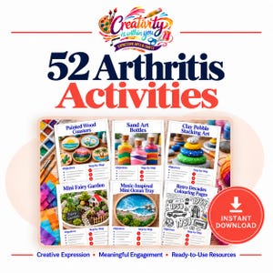 52 Senior Activities for Arthritis | Low-Dexterity Art & Craft Plans