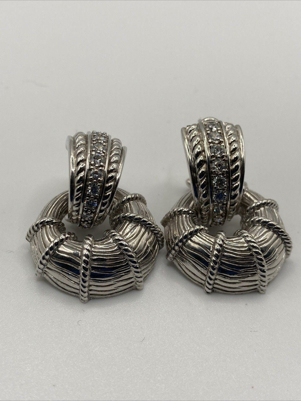 Boucles D'oreilles Créoles Ovales Argent 925 Micro Pavé CZ - Finition Or Rose - Neuf Sans Boîte