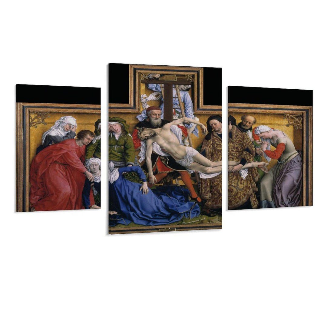 Jesus Christ and Virgin Mary Canvas Print, Religious Wall Art - Etsy
