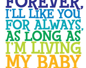 Ill Love You Forever Etsy Ill Love You Forever Etsy
