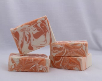 Delicious 4.5 oz Scented Handmade Cold Process Bar Soap, Best Seller, Artisan Soap