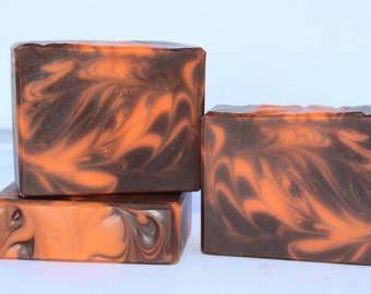 Sweet Pumpkin Spice Soap Handmade Cold Process Bar Soap/Fall Soap Ready to Ship
