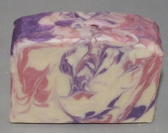 Amazingly Grace Type Scented  Bar Soap Floral Scented Handmade Hot Process Artisan Soap Ready to Ship Handcrafted Soap