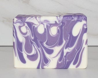 Lavender Soap Bar, Handmade,  Relaxing Floral Musk Scent, Artisan Crafted