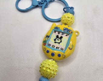 Tomagatchi inspirierte Schlüsselanhänger: