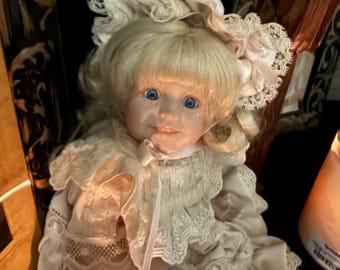 Haunted Possessed Doll Vessel, Sweet Positive, Playful, Kind Child Spirit, Paranormal, ghost, attached entity, Metaphysical