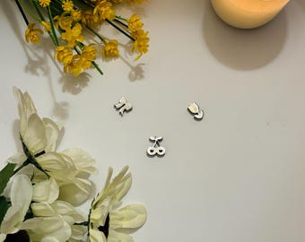 Bow, tulip and cherry  matcha sieve/sift weights