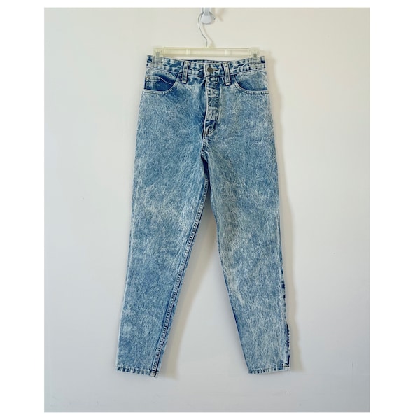 90s GUESS by Georges Marciano acid wash denim jean pants size xs small women’s 0 to 2