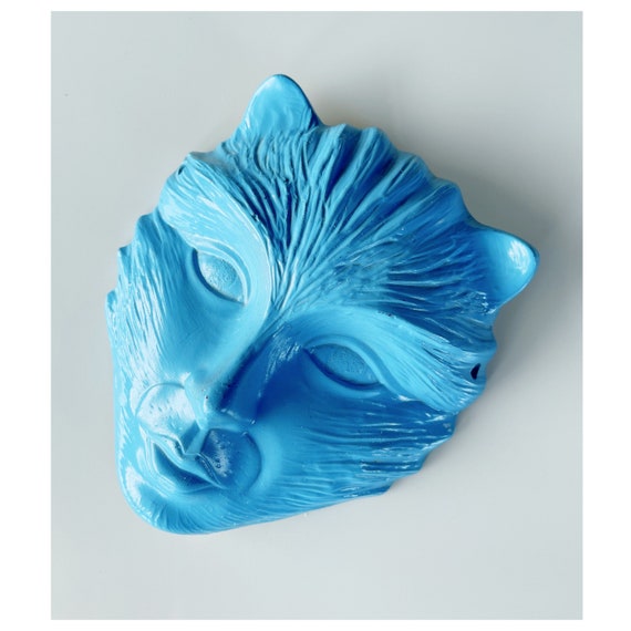 Vntg Mythical Animal Man Handmade Ceramic Face Mask Odd - Etsy Vntg Mythical Animal Man Handmade Ceramic Face Mask Odd - Etsy
