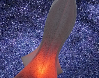 Lampa Rocket Ambient | Wielokolorowa lampka nocna LED, dekoracja kosmosu