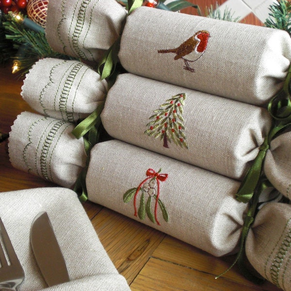 Woodland Reusable Christmas Crackers