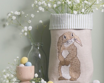 Rabbit Fabric Pot
