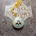 Vintage Turquoise Bee Locket