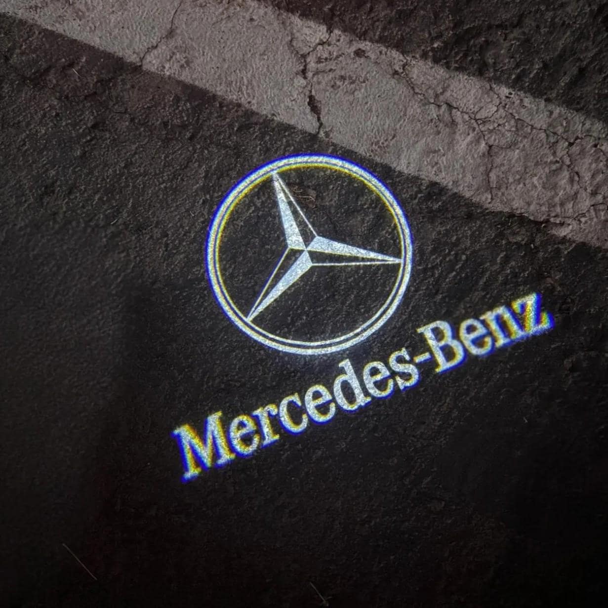 Mercedes door light - Etsy 日本
