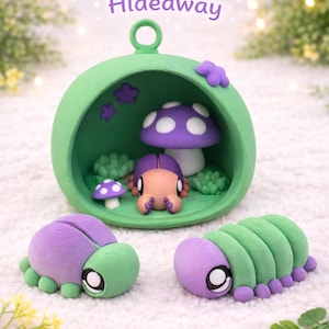 Diorama de insectos flexible / Set de figuras de insectos impresas en 3D