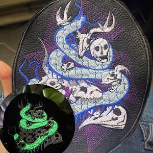 Glow in the Dark Scavengers Daughter Dungeon Crawler Carl DCC Upgrade Back Patch