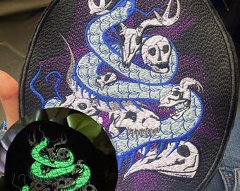 Glow in the Dark Scavengers Daughter Dungeon Crawler Carl DCC Upgrade Back Patch