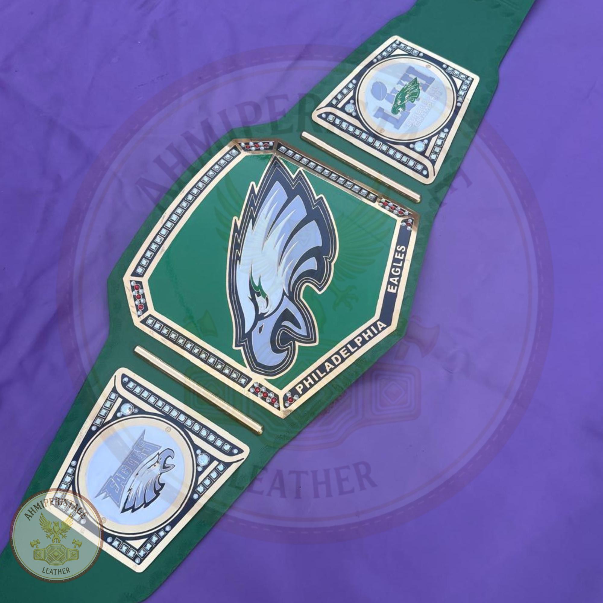 Custom Philadelphia Eagles Championship Belt