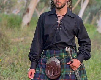 Handmade Traditional Great Kilt for Men – Highland Vintage Great Kilt Heritage Garment
