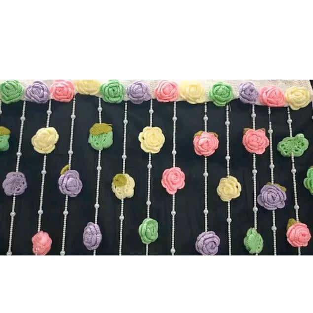 Rose Beaded Curtain Garland