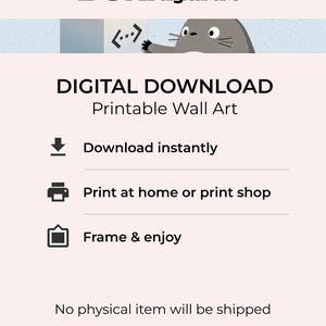 May include: A digital download printable wall art graphic featuring the text DORI digital art at the top and a cartoon character. The text reads DIGITAL DOWNLOAD, Printable Wall Art, Download instantly, Print at home or print shop, Frame & enjoy, and No physical item will be shipped.