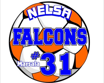 Reserved Magnet for Nelson Falcons Soccer