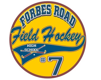 Field Hockey Magnet, Car Magnet, Team Magnet, Sports Magnet, Custom Magnet, Field Hockey, Personalized Magnet