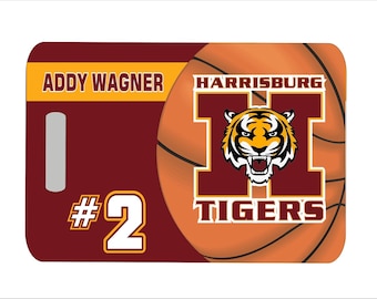 Reserved Listing for Harrisonburg Basketball Bag Tags