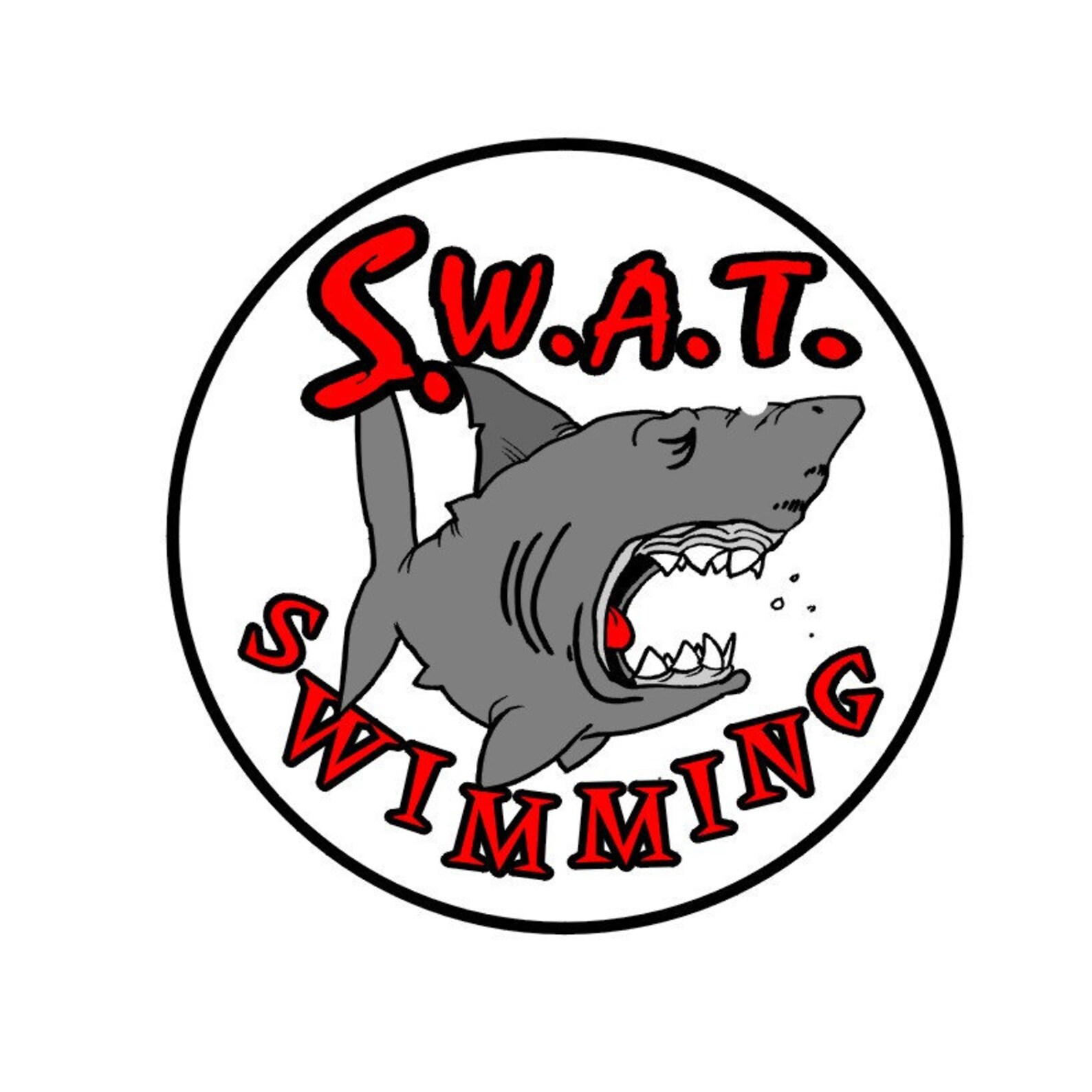 Swim Car Swimming Team Car Etsy