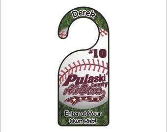 Baseball Door Hanger ** New Item **