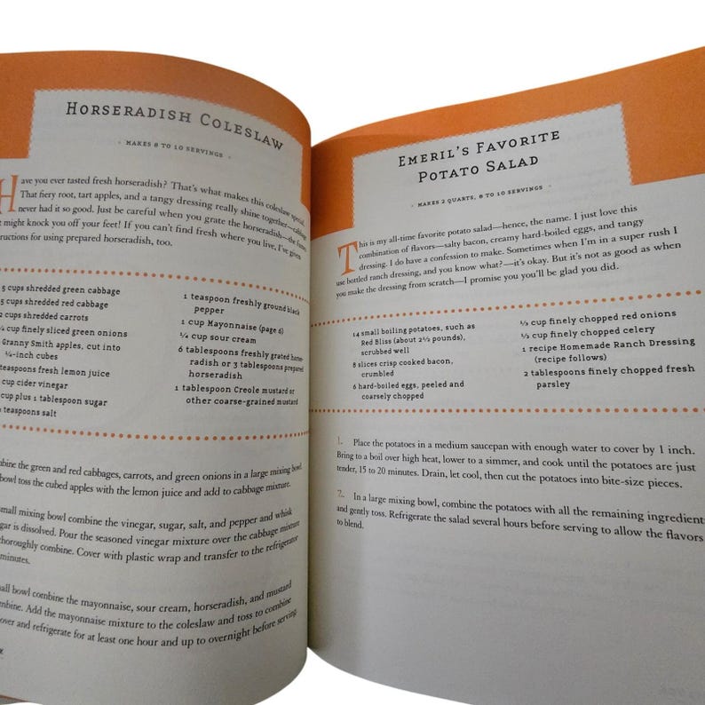 Emeril's Potluck Comfort Food Kicked-Up Emeril Lagasse 2004 1st Ed Cookbook image 5